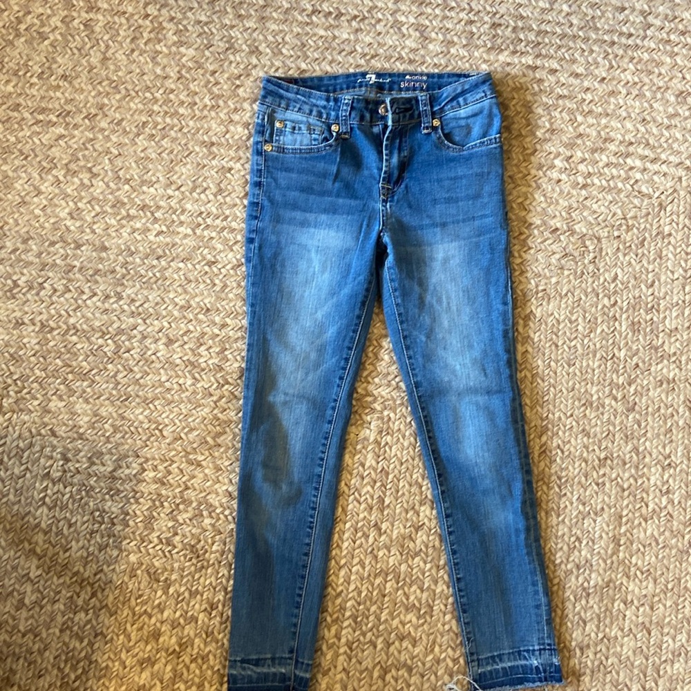 Girls 7 for all Mankind jeans